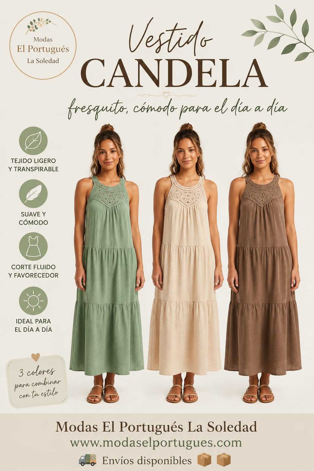 VESTIDO CANDELA 