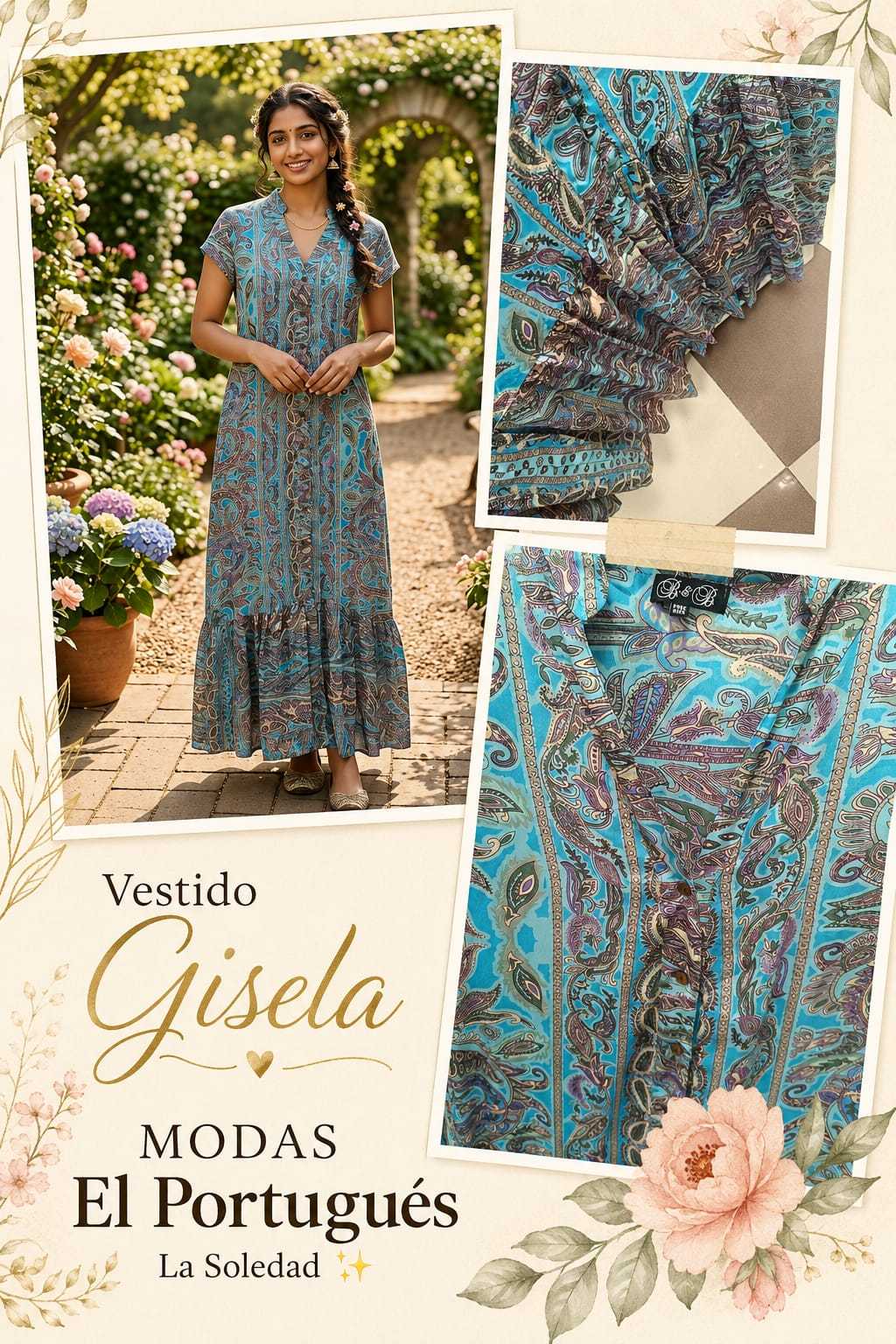 VESTIDO GISELA 