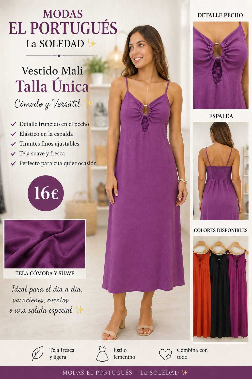VESTIDO MALI 