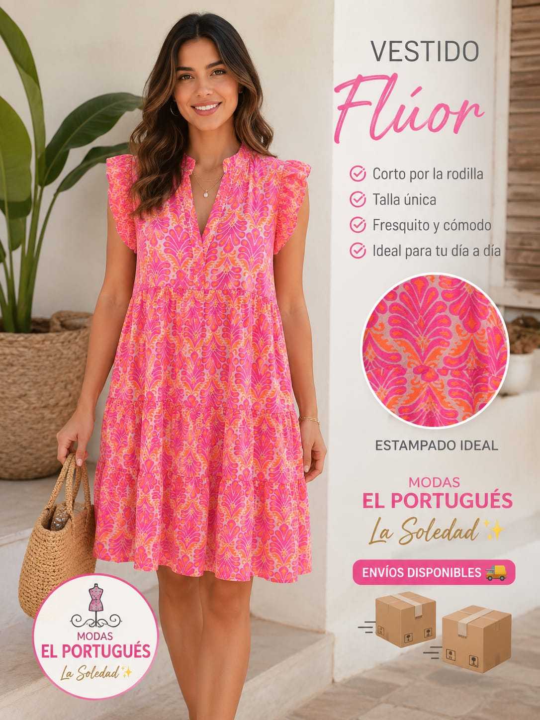 VESTIDO FLUOR 