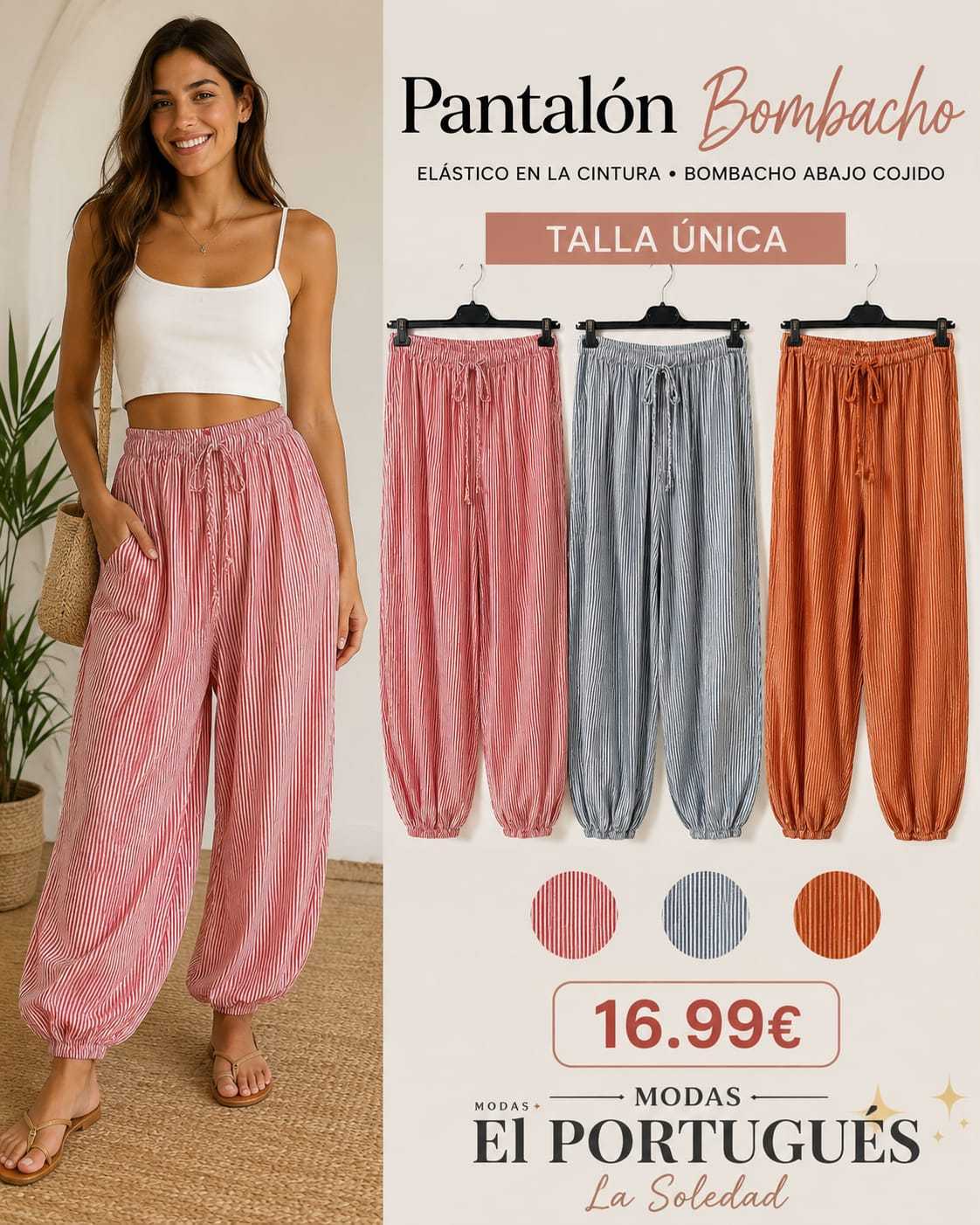 PANTALON BOMBACHO 