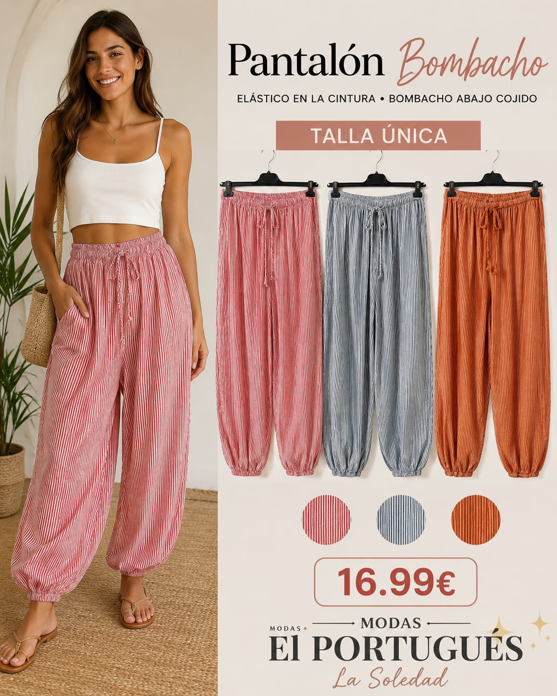 PANTALON BOMBACHO 