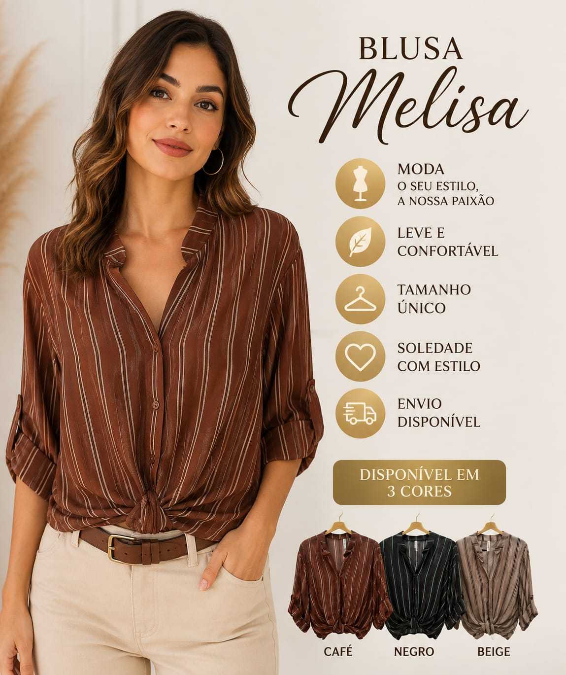 BLUSA MELISA RAYAS 