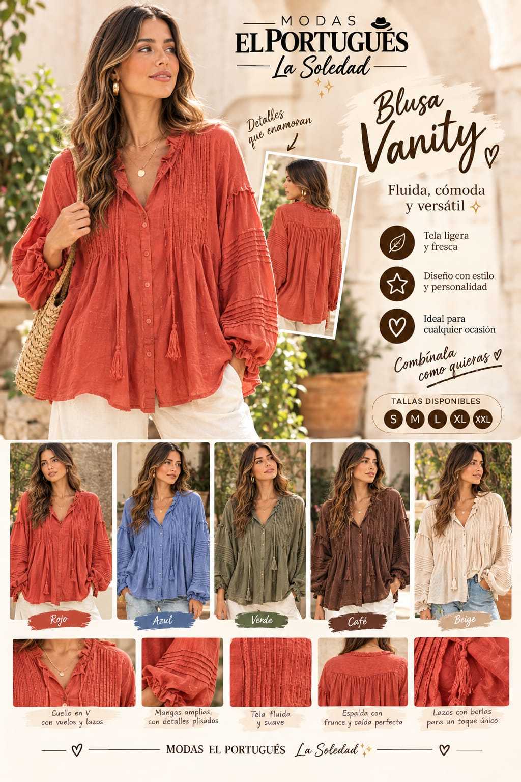 BLUSA VANITY 