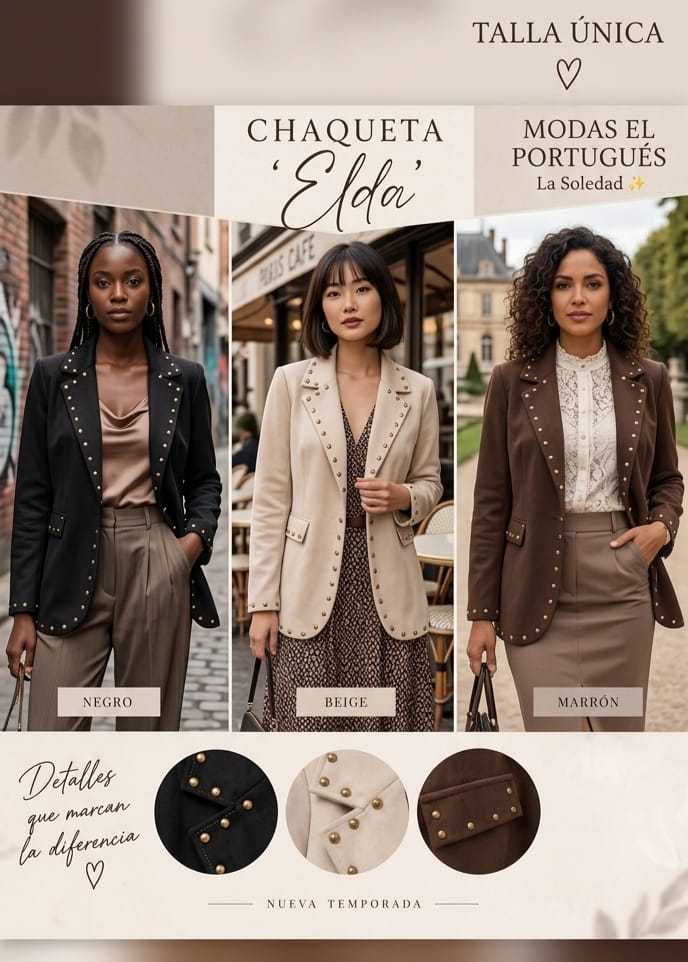 CHAQUETA ELDA ANTE 