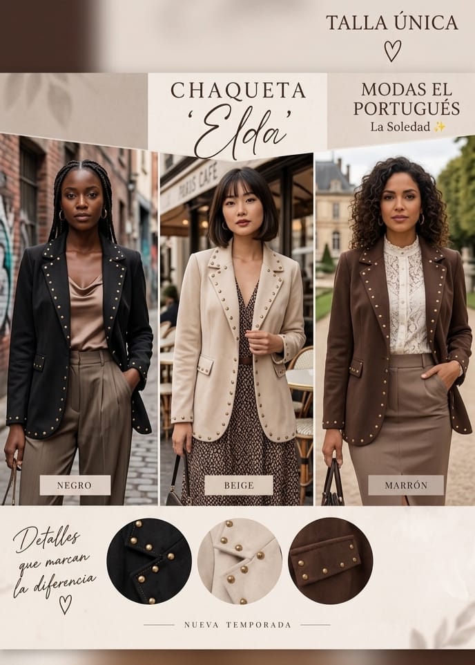 CHAQUETA ELDA ANTE 