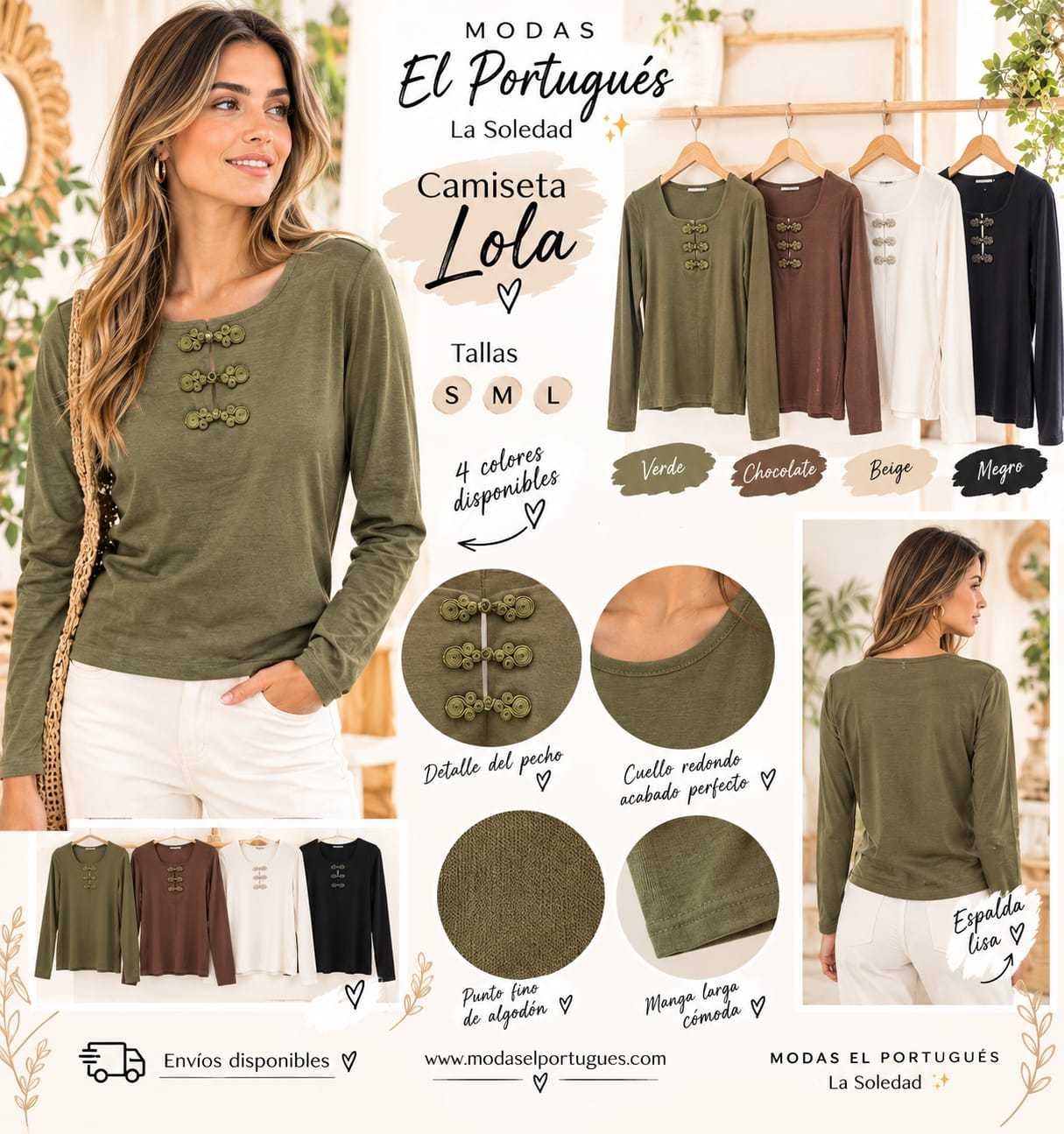 CAMISETAS LOLA