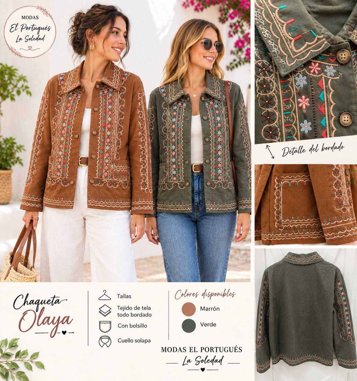 CHAQUETA OLAYA 