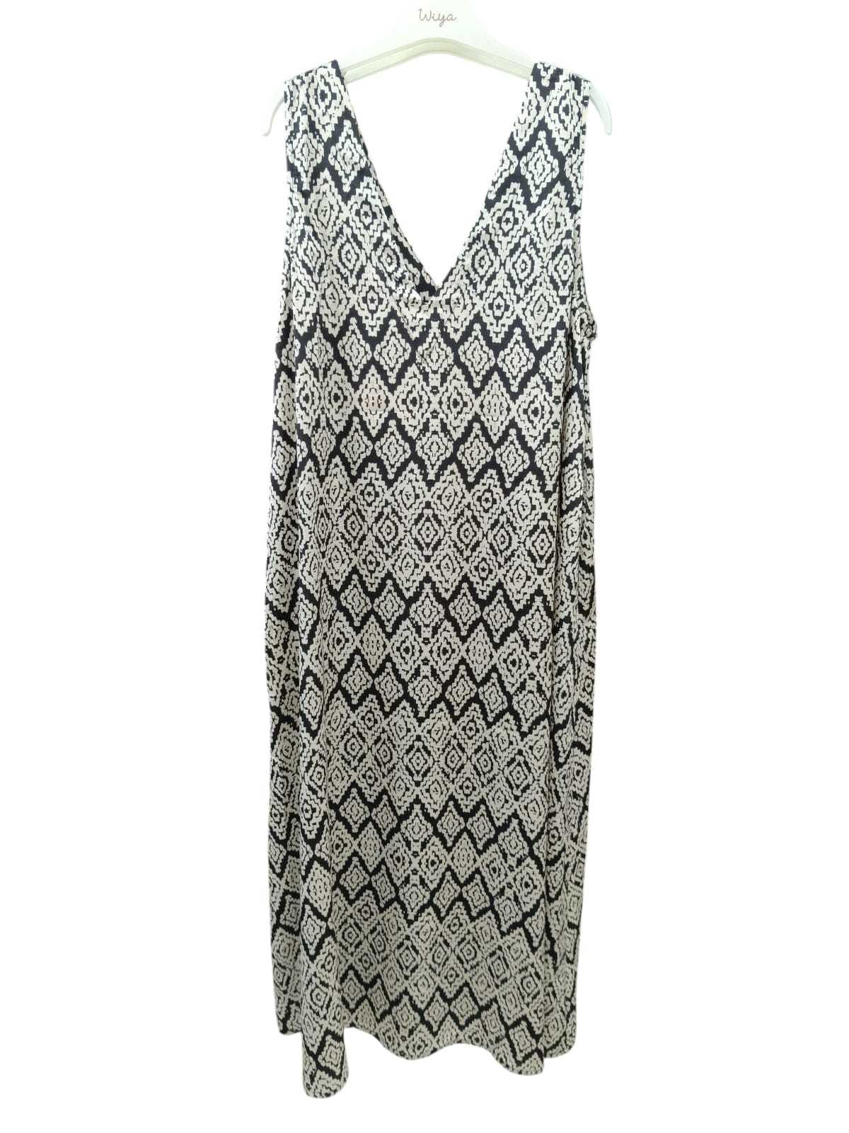 VESTIDO ETNICO RASO