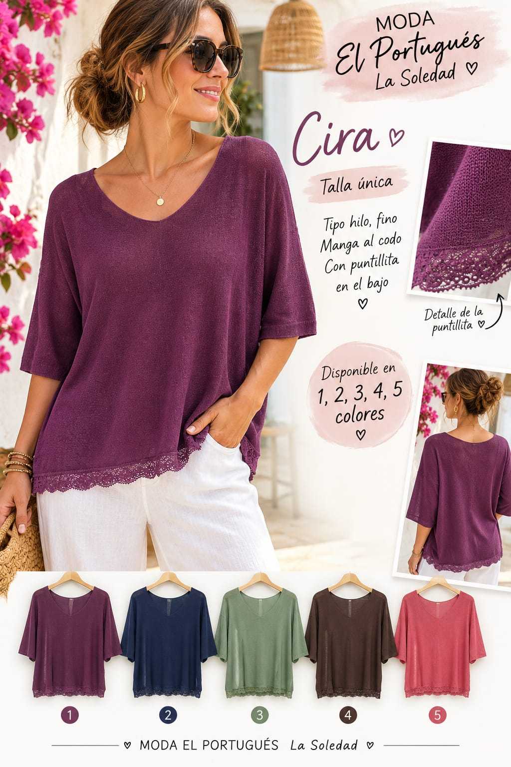 JERSEY CIRA M/CODO