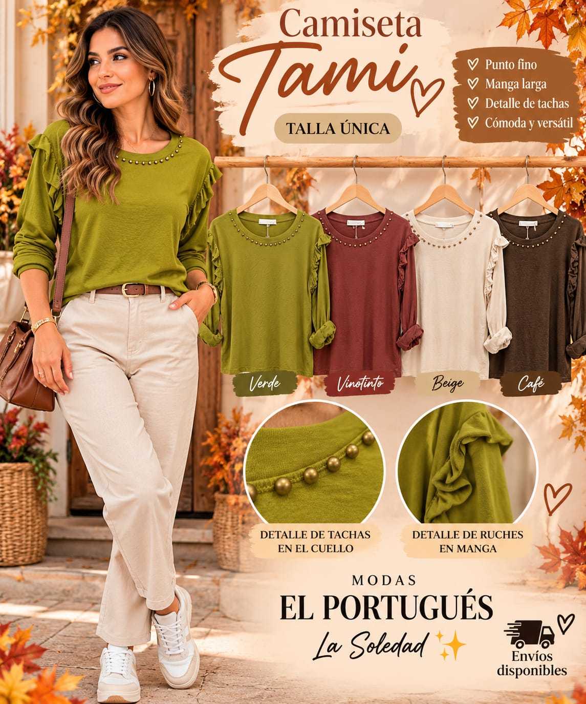 CAMISETA TAMI 