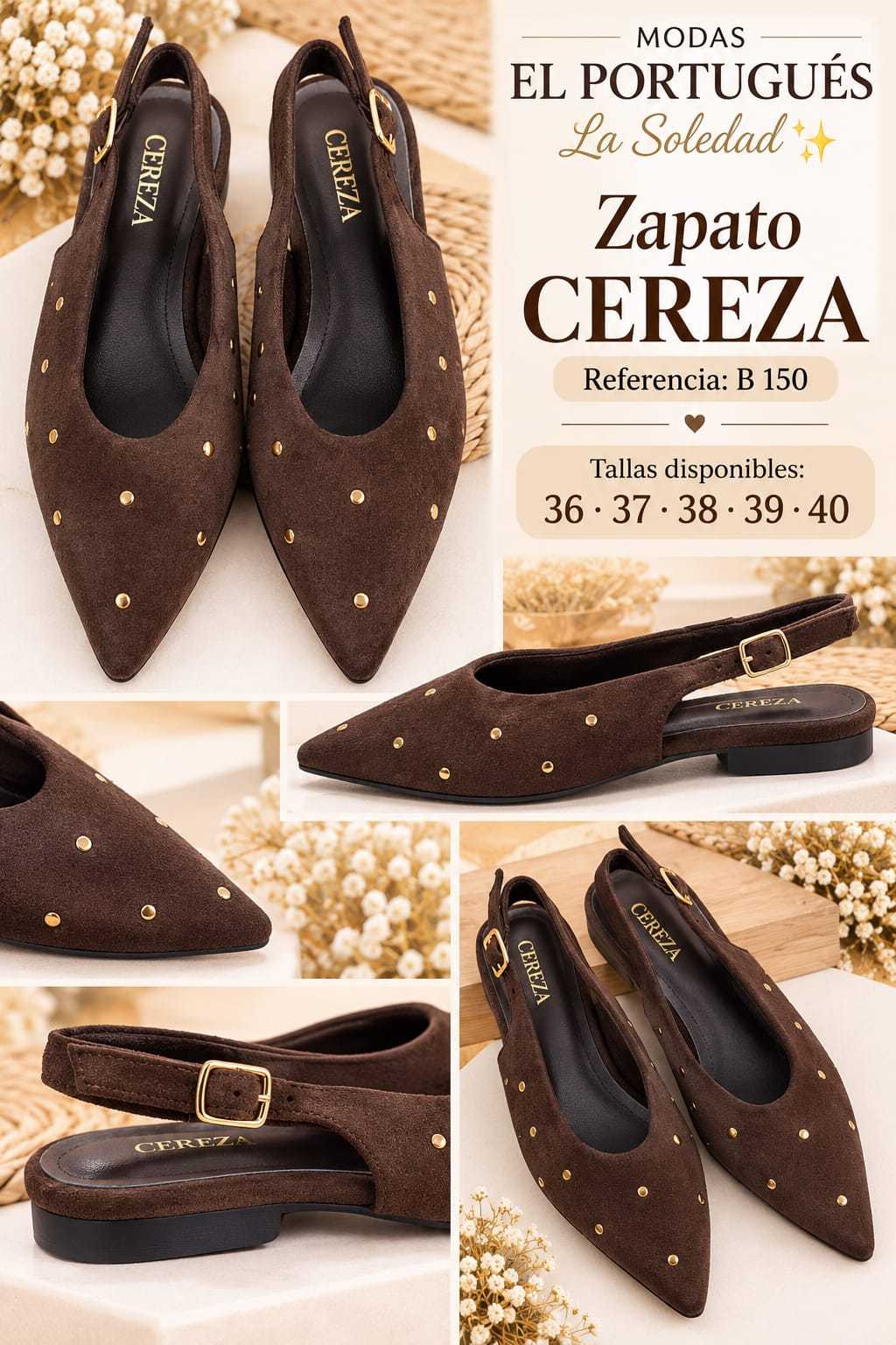 ZAPATO CEREZA P150