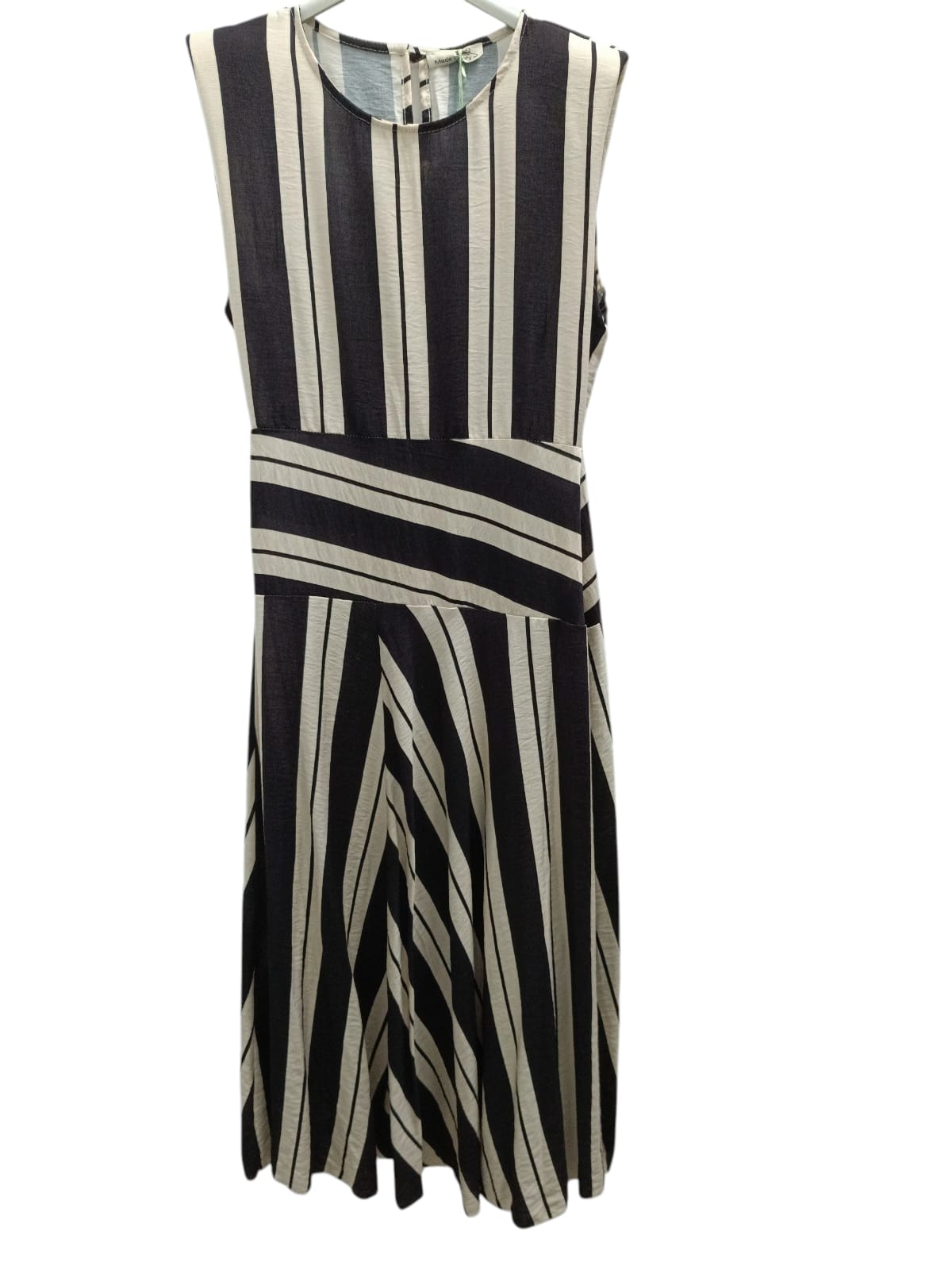 VESTIDO RAYAS MIDI