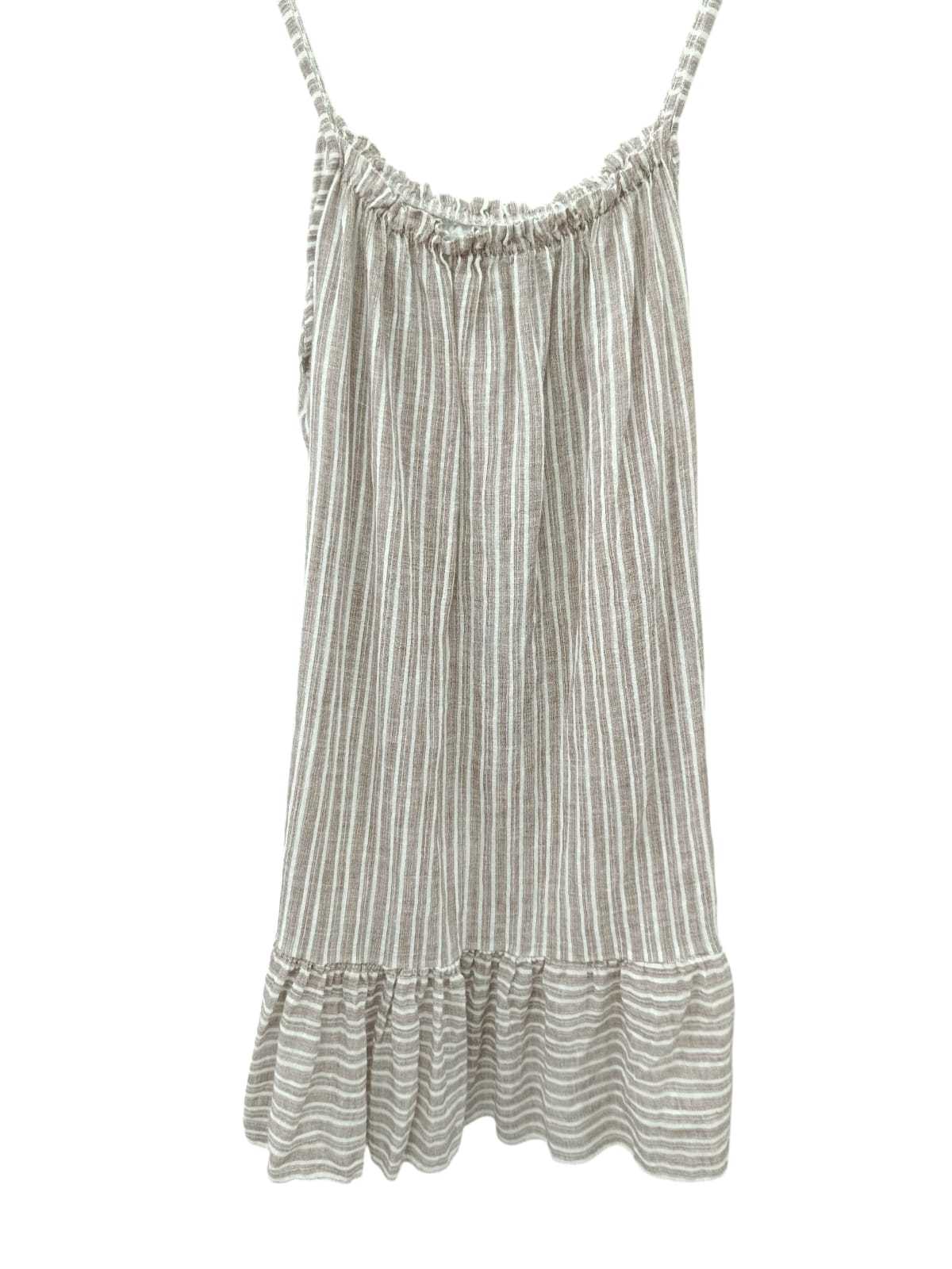 VESTIDO RAYAS CORTO