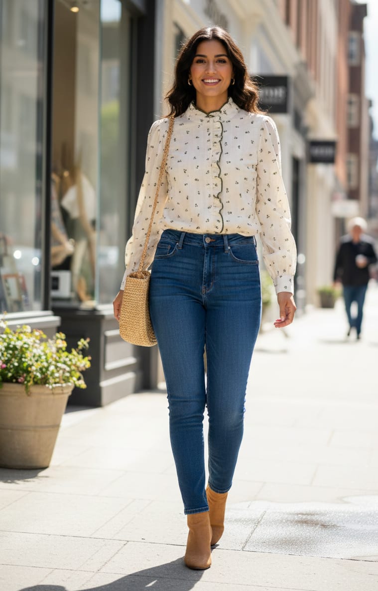 BLUSA EMILI FLORECITAS