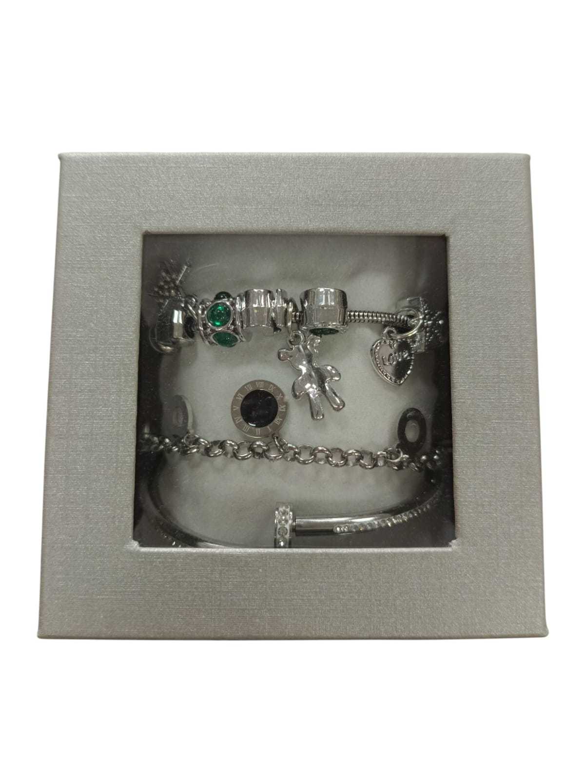 CONJUNTO ACERO PLATA Nº 1