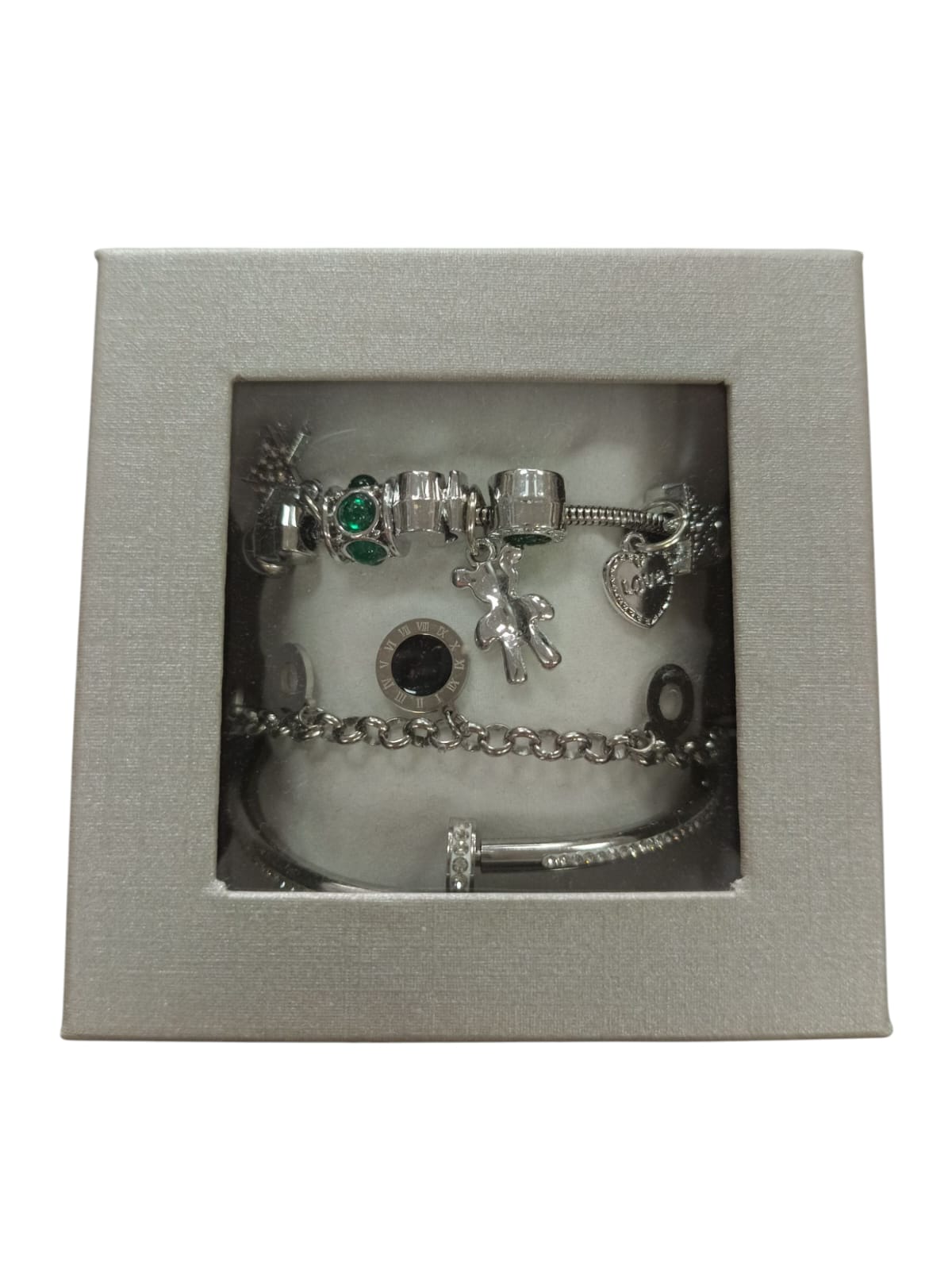 CONJUNTO ACERO PLATA Nº 1