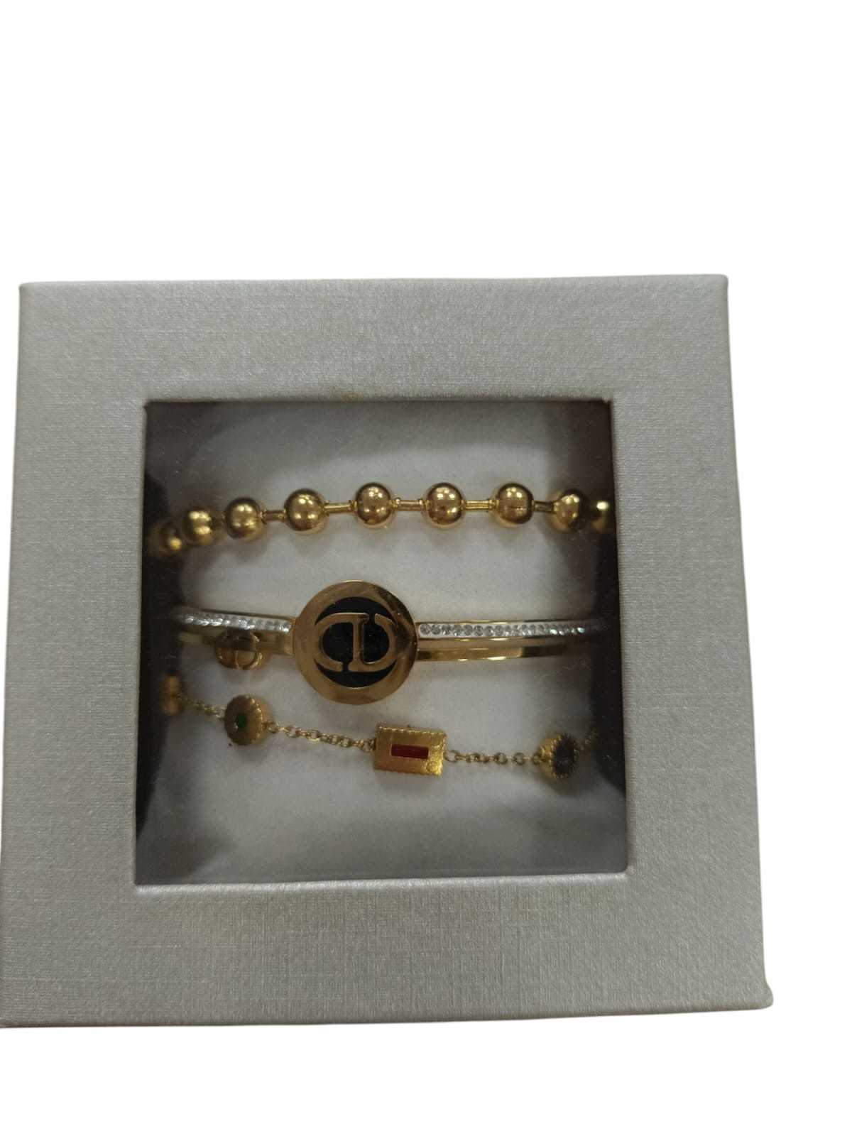 CONJUNTO ACERO PULSERAS Nº 4