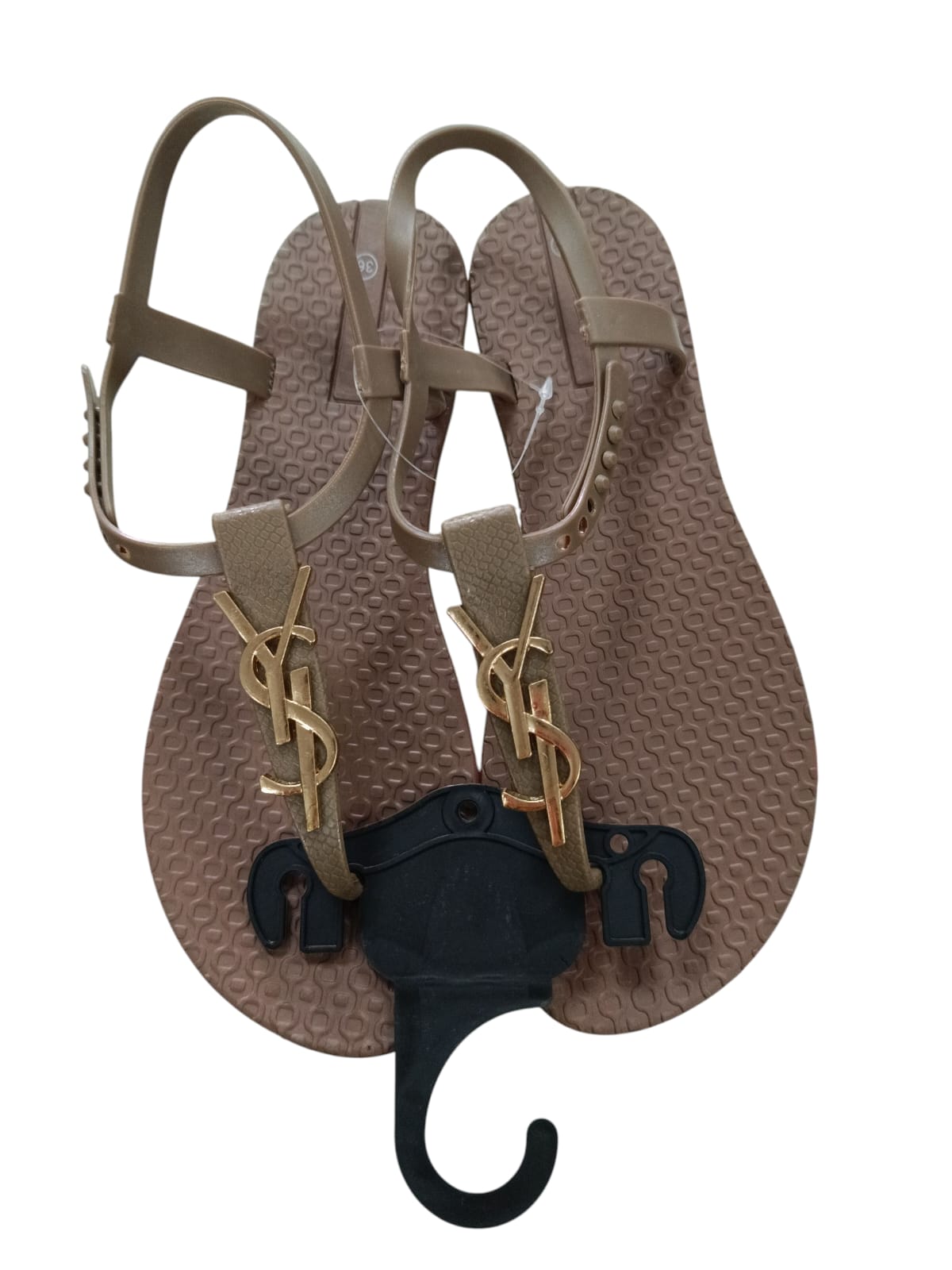 SANDALIA YSL MARRON