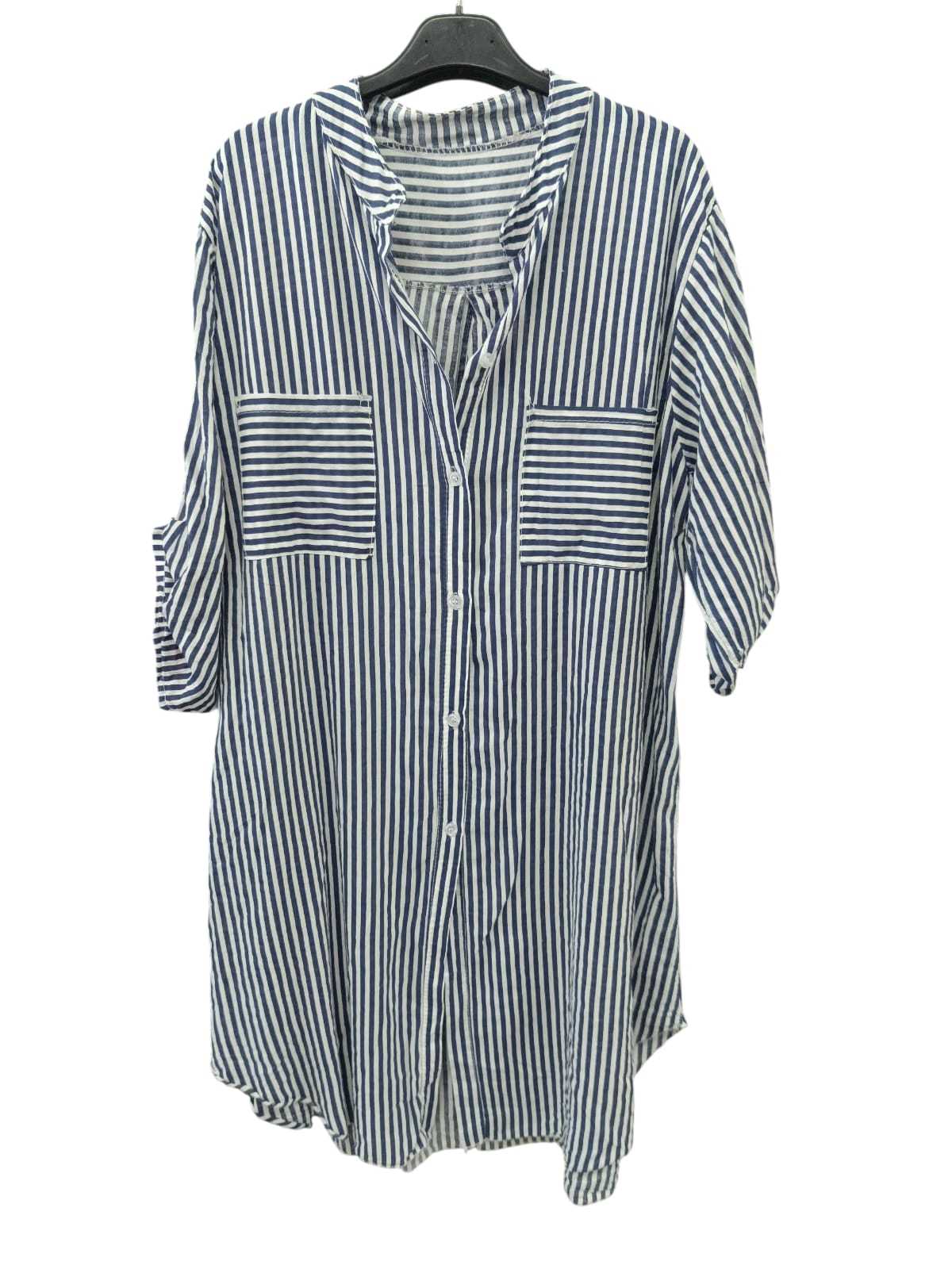CAMISOLA RAYAS M/CODO 