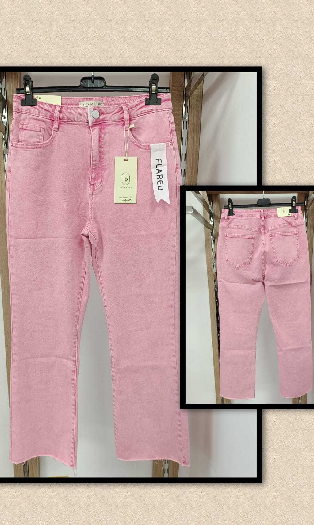 VAQUERO FOLY ROSE SEMI CORTO