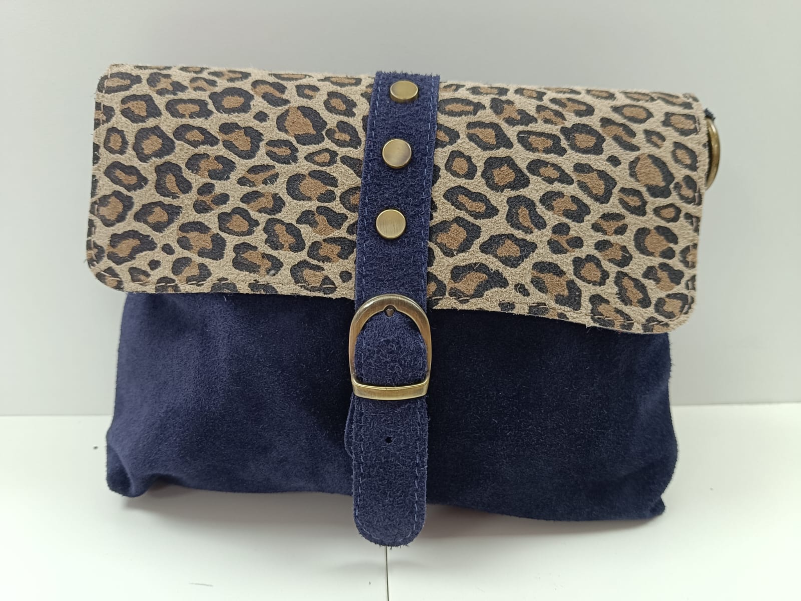 BOLSO LEOPARDO  PIEL