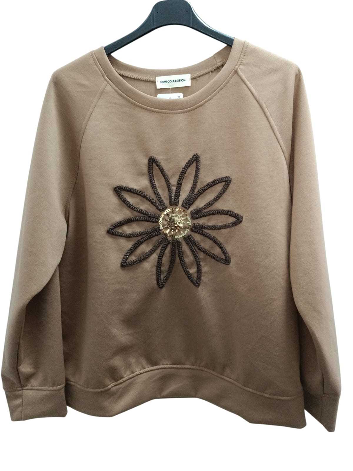 SUDADERA FLOR 