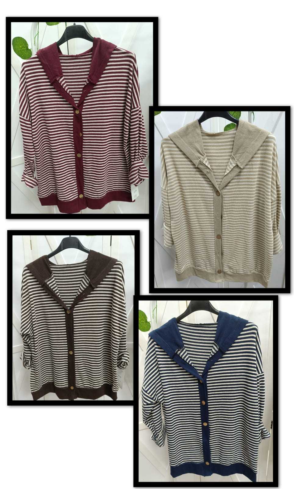 SUDADERA CLARA RAYAS