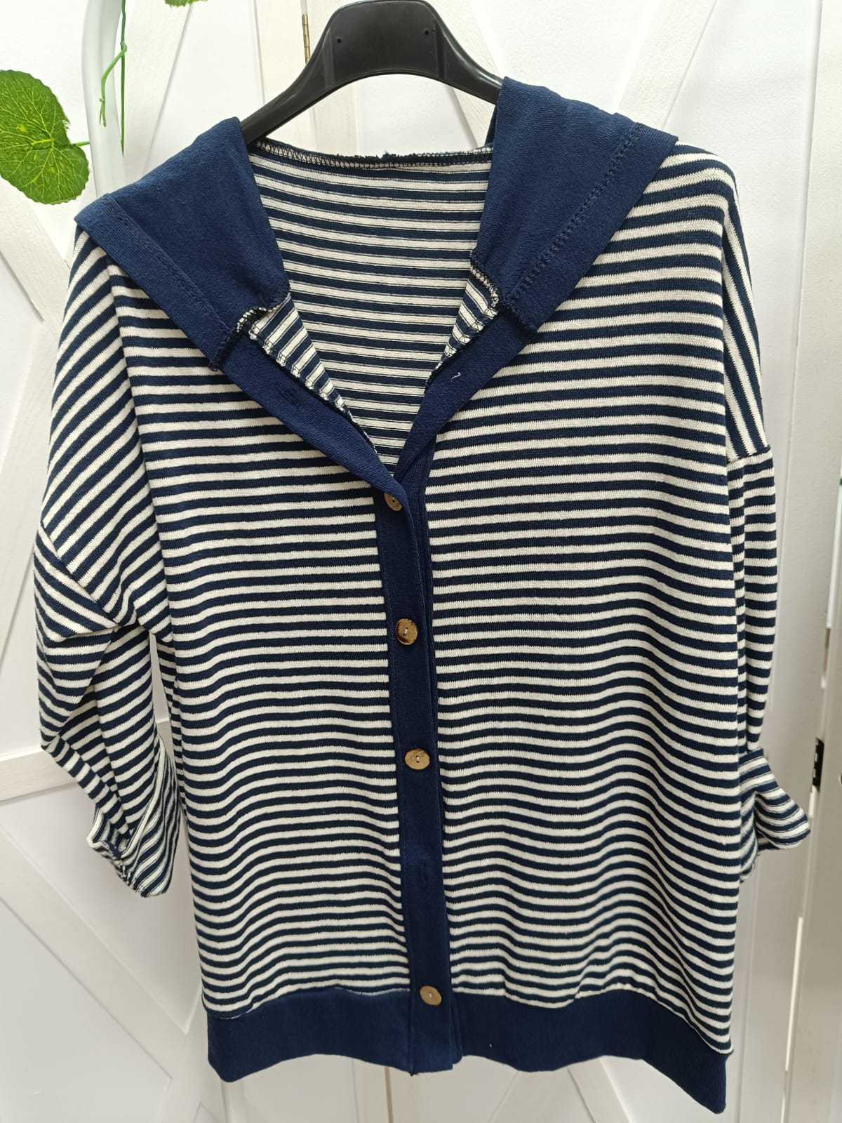 SUDADERA CLARA RAYAS