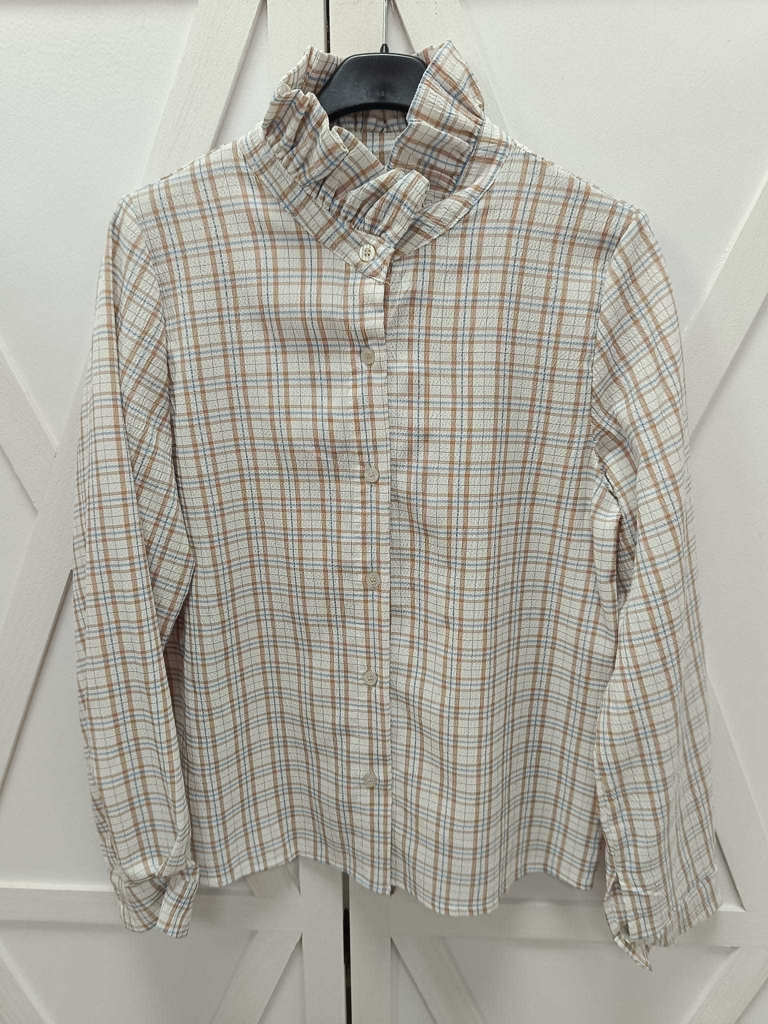 BLUSA LARA CUADRITOS 