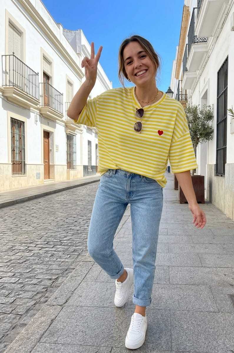 CAMISETA BRENDA RAYAS 