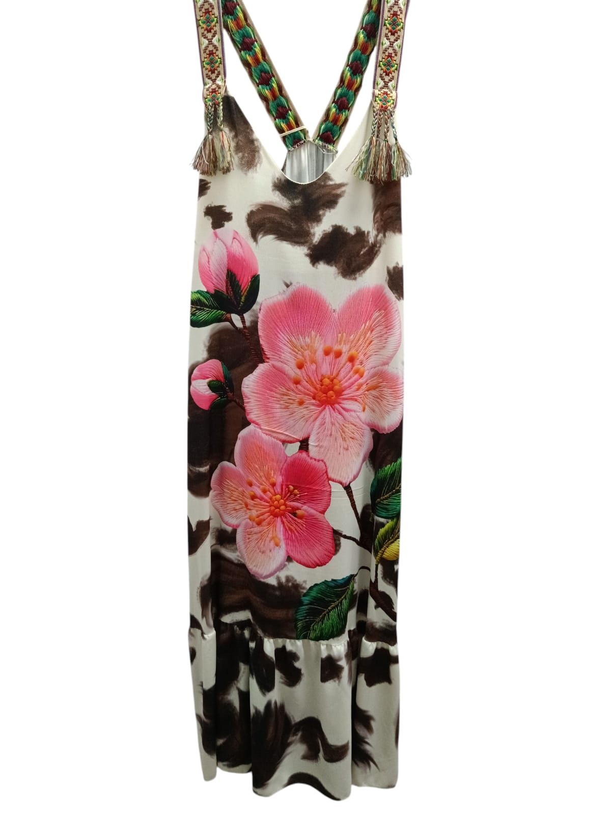 VESTIDO FLORES LARGO