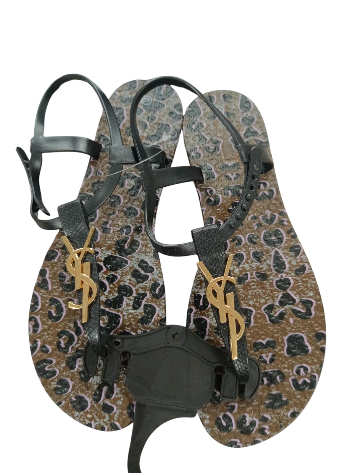 SANDALIA YSL LEOPARDO