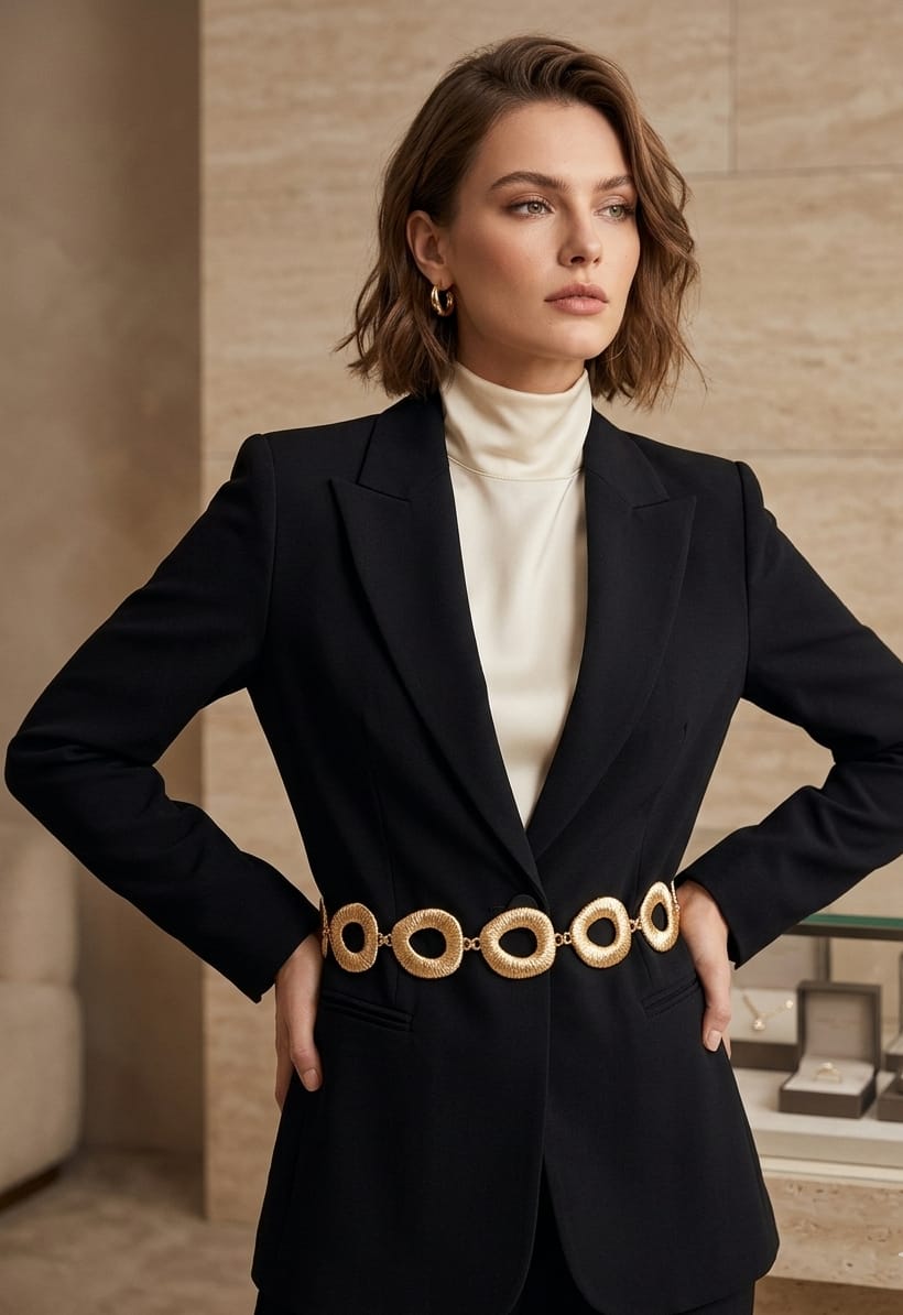 CINTURON LÌA CADENA 