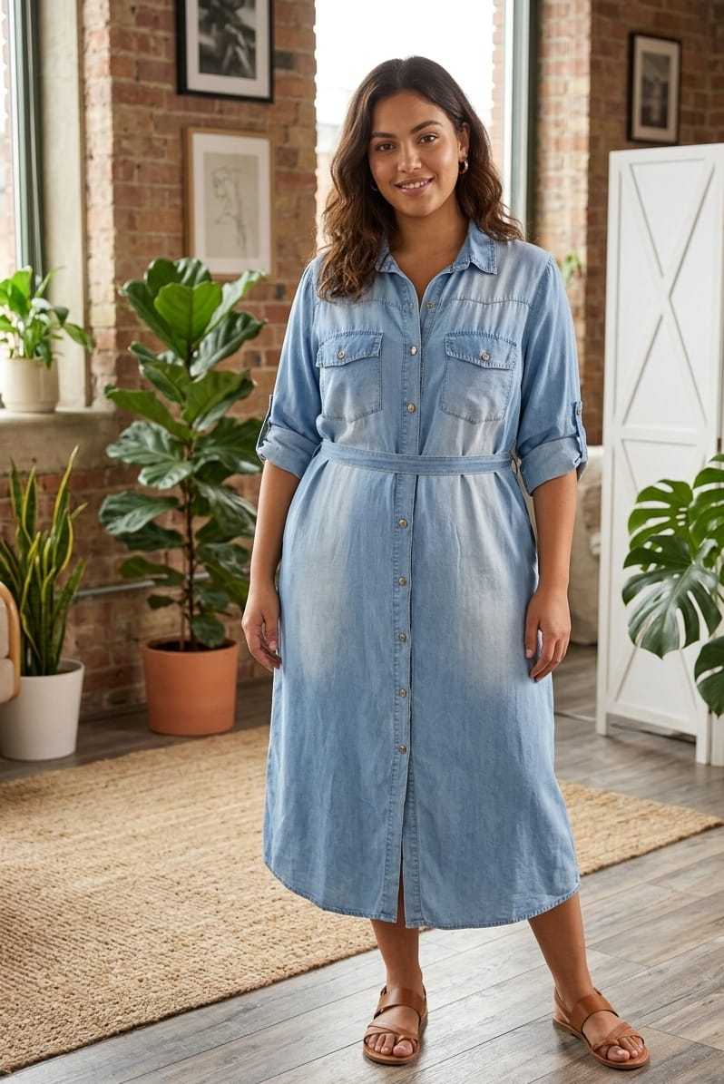 VESTIDO VAQUERO ROCÍO 