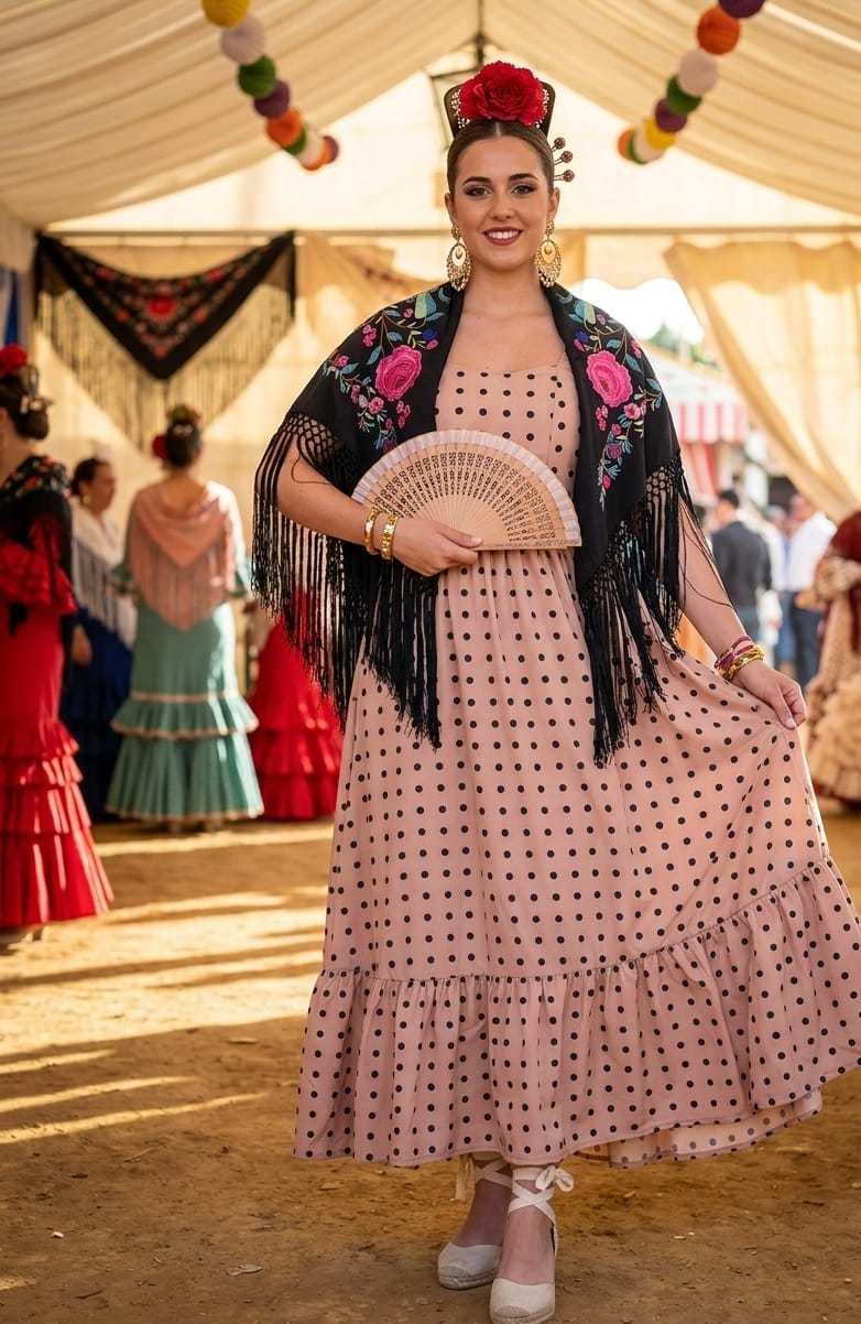VESTIDO LUNARES 