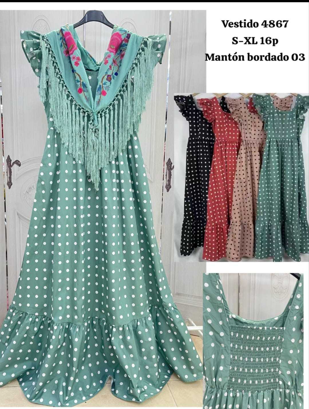 VESTIDO LUNARES 
