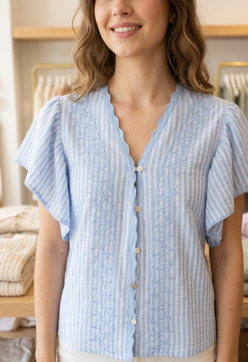 BLUSA SOFÌA RAYAS 
