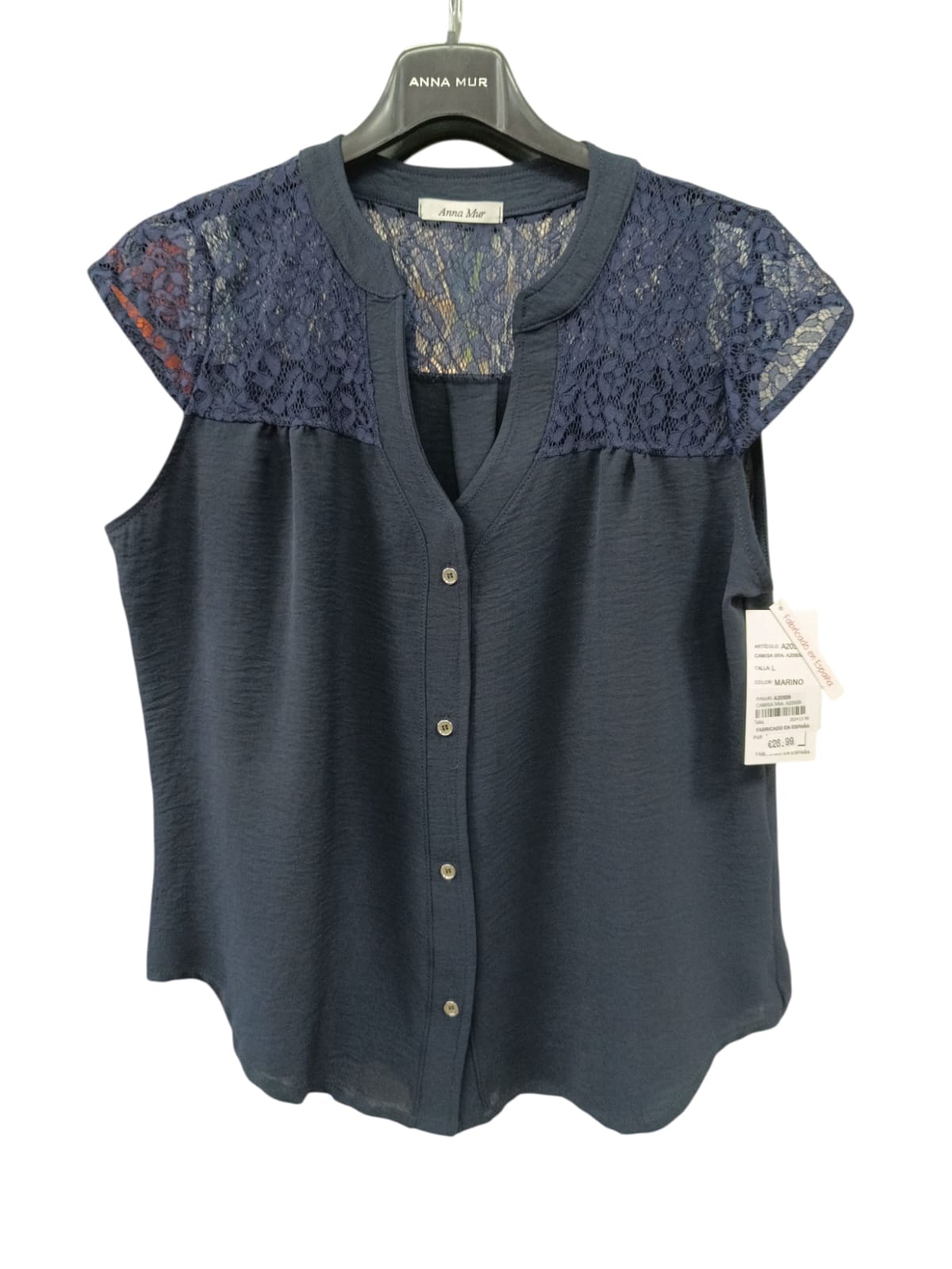 BLUSA ENCAJE ANNA MUR
